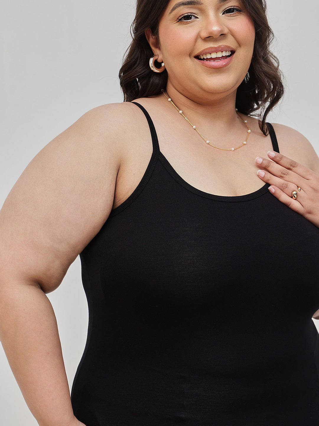 Viscose Everyday Camisole Plus Size- Pack of 2