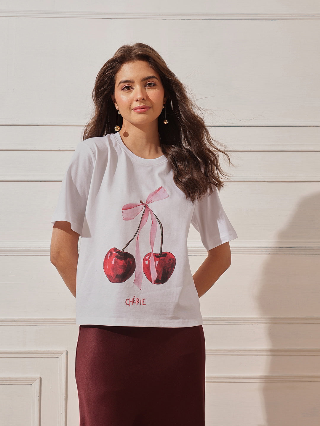 Cotton Relaxed Crop Tee