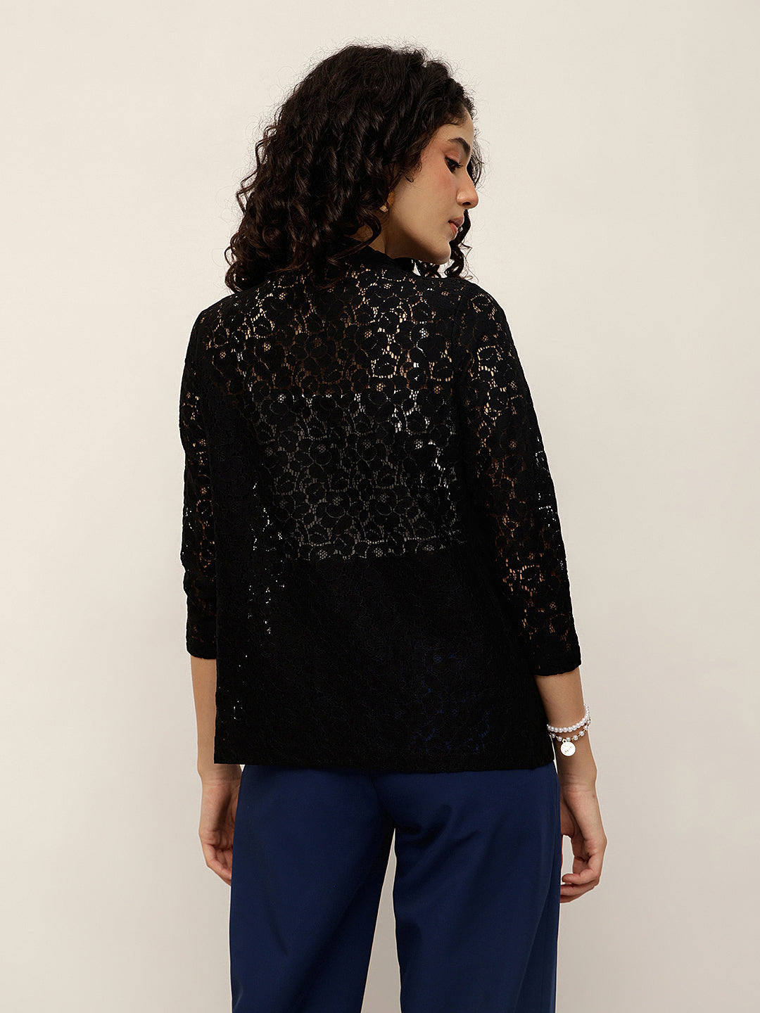 Scalloped Lace Shrug