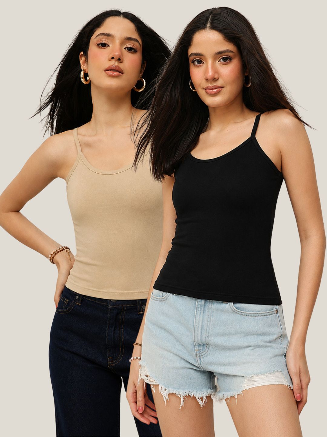 Viscose Everyday Camisole - Pack of 2
