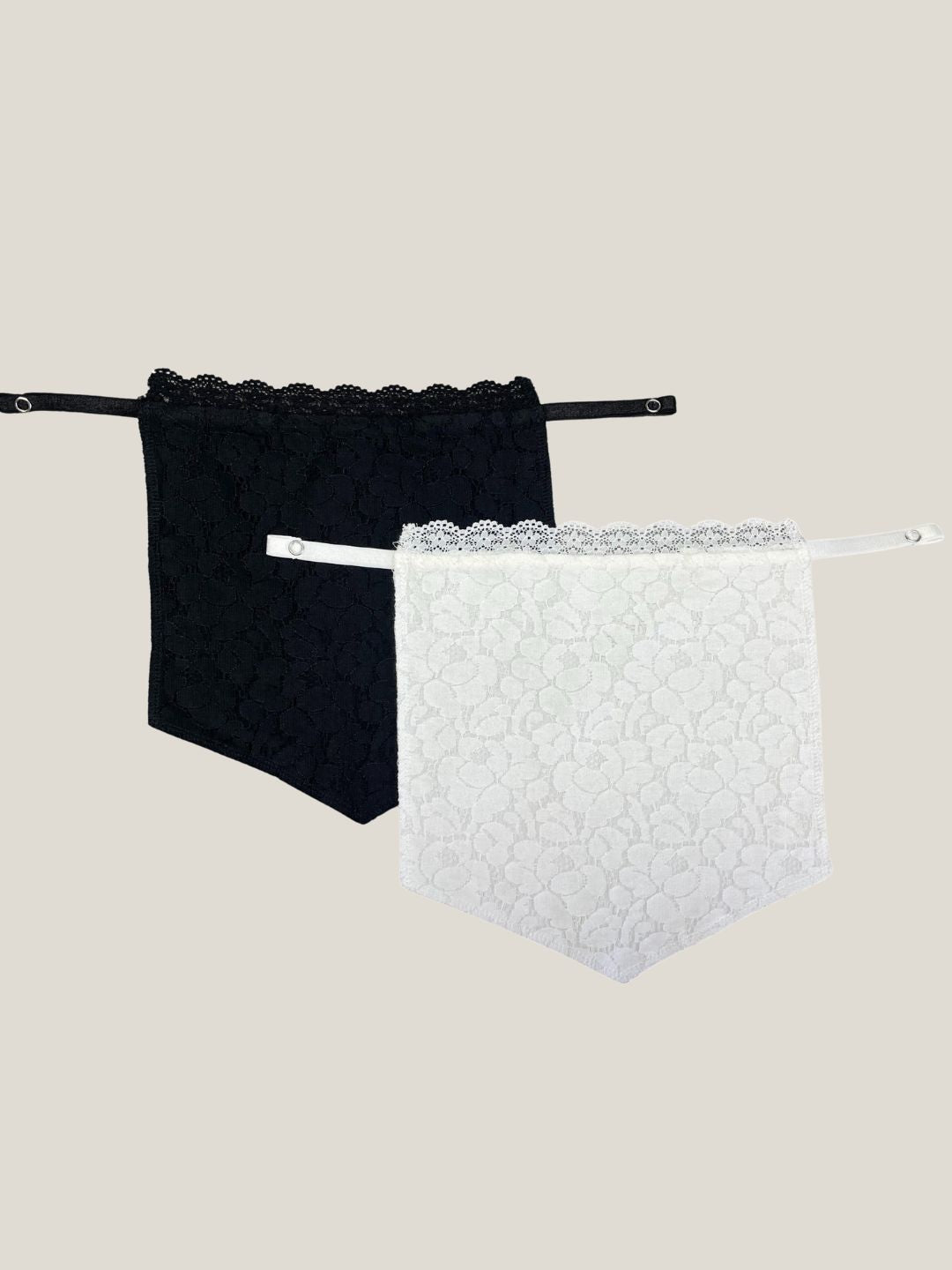 Lace modesty cami insert - pack of 2