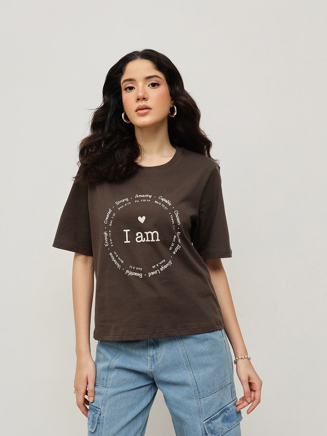 Cotton Relaxed Crop Tee