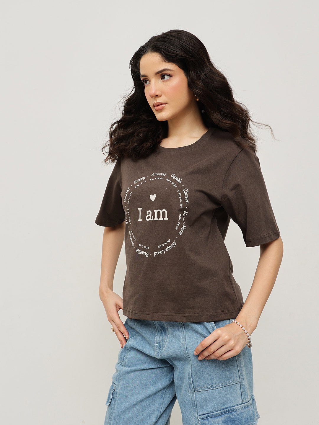 Cotton Relaxed Crop Tee