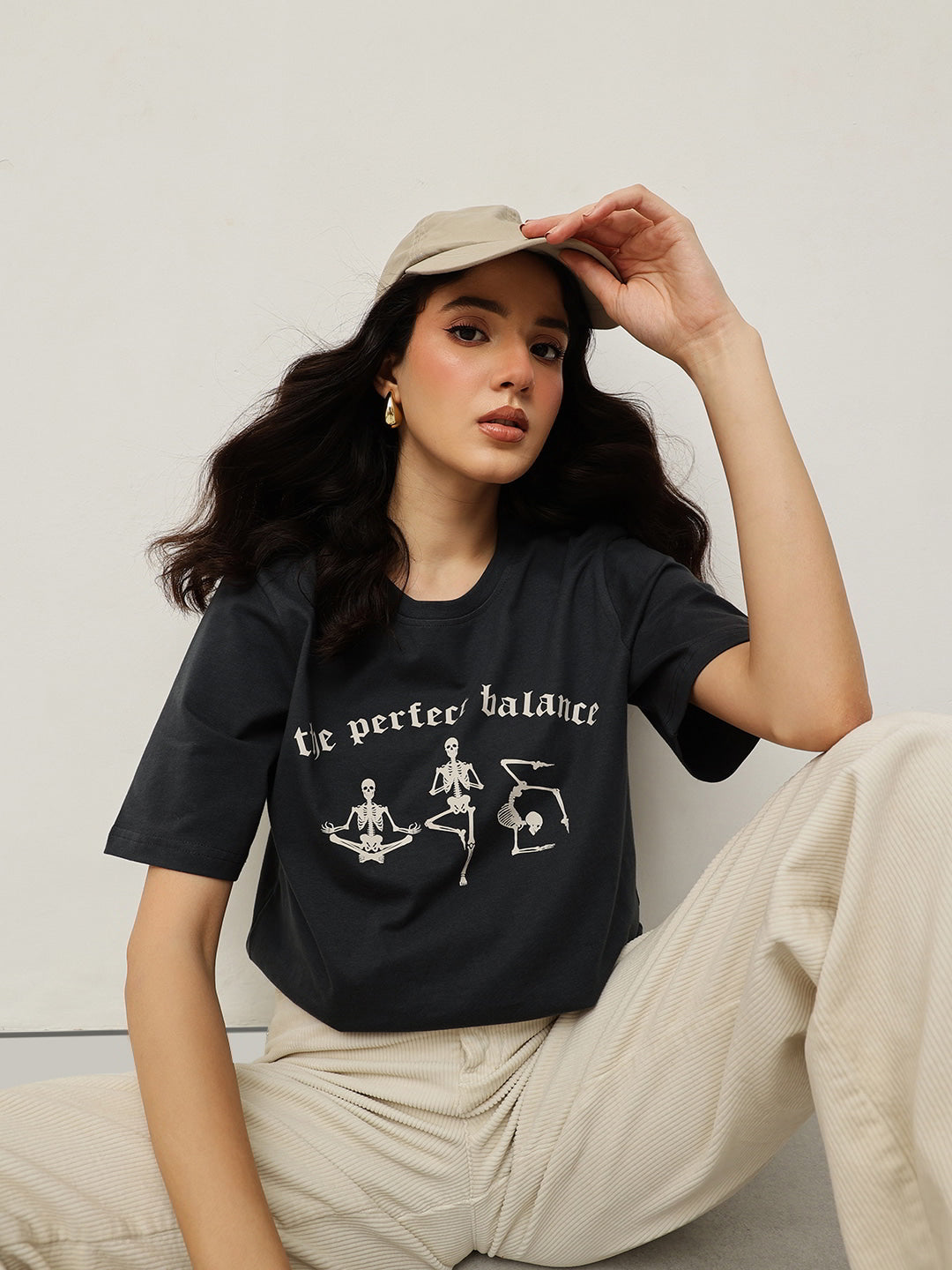 Cotton Relaxed Crop Tee